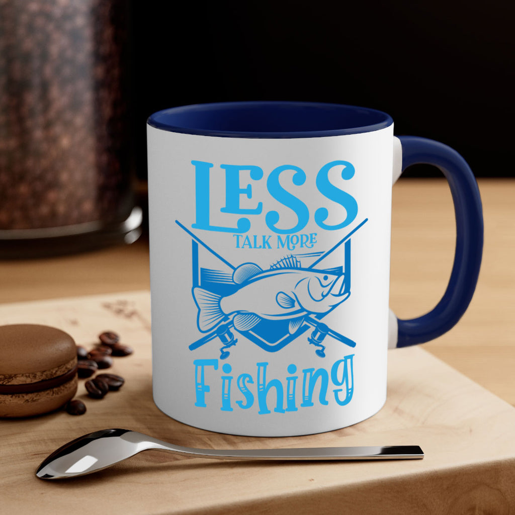 less talk more fishing 206#- fishing-Mug / Coffee Cup