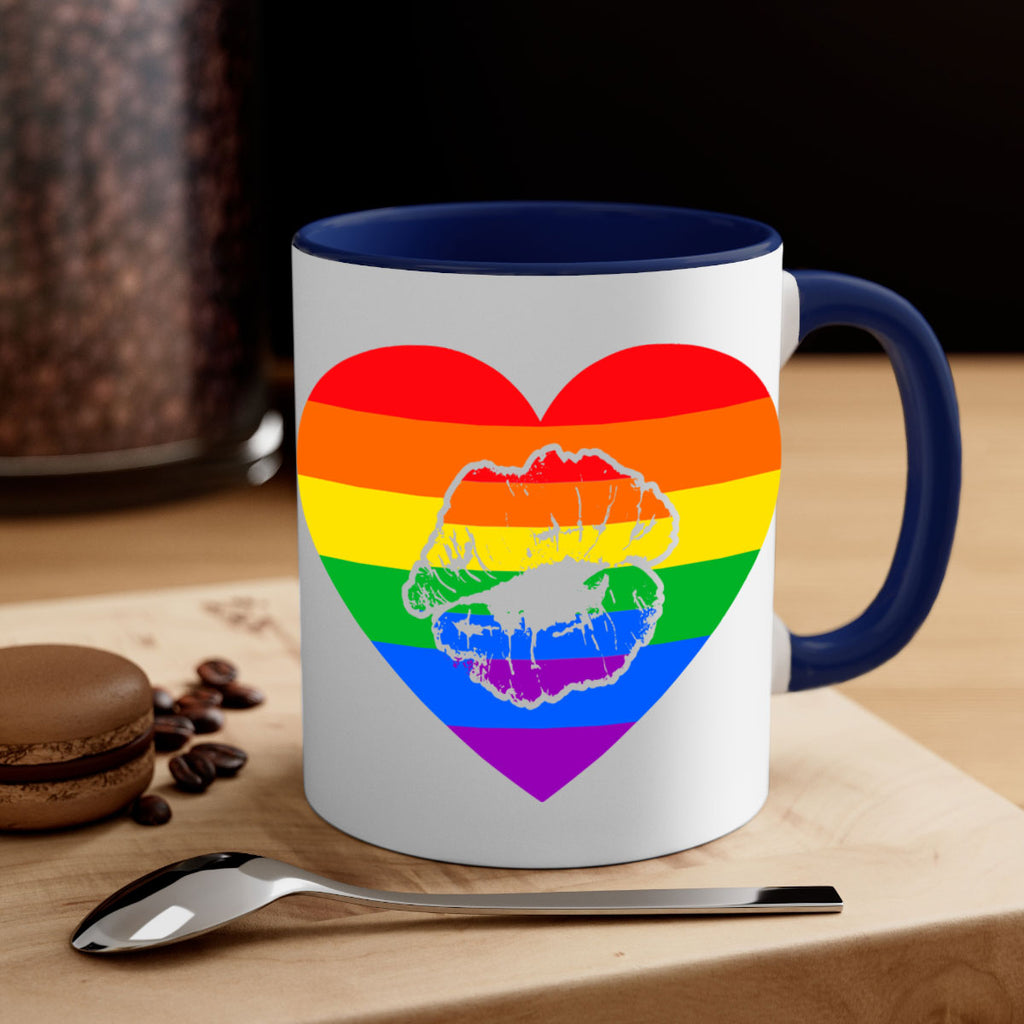 lgbt rainbow cool lip lgbt 96#- lgbt-Mug / Coffee Cup