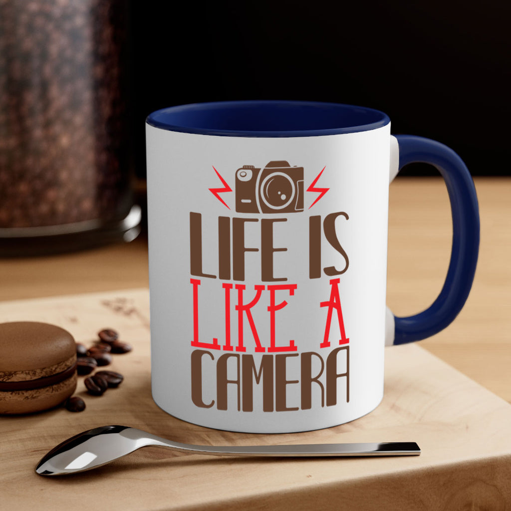 life is like a camera 25#- photography-Mug / Coffee Cup