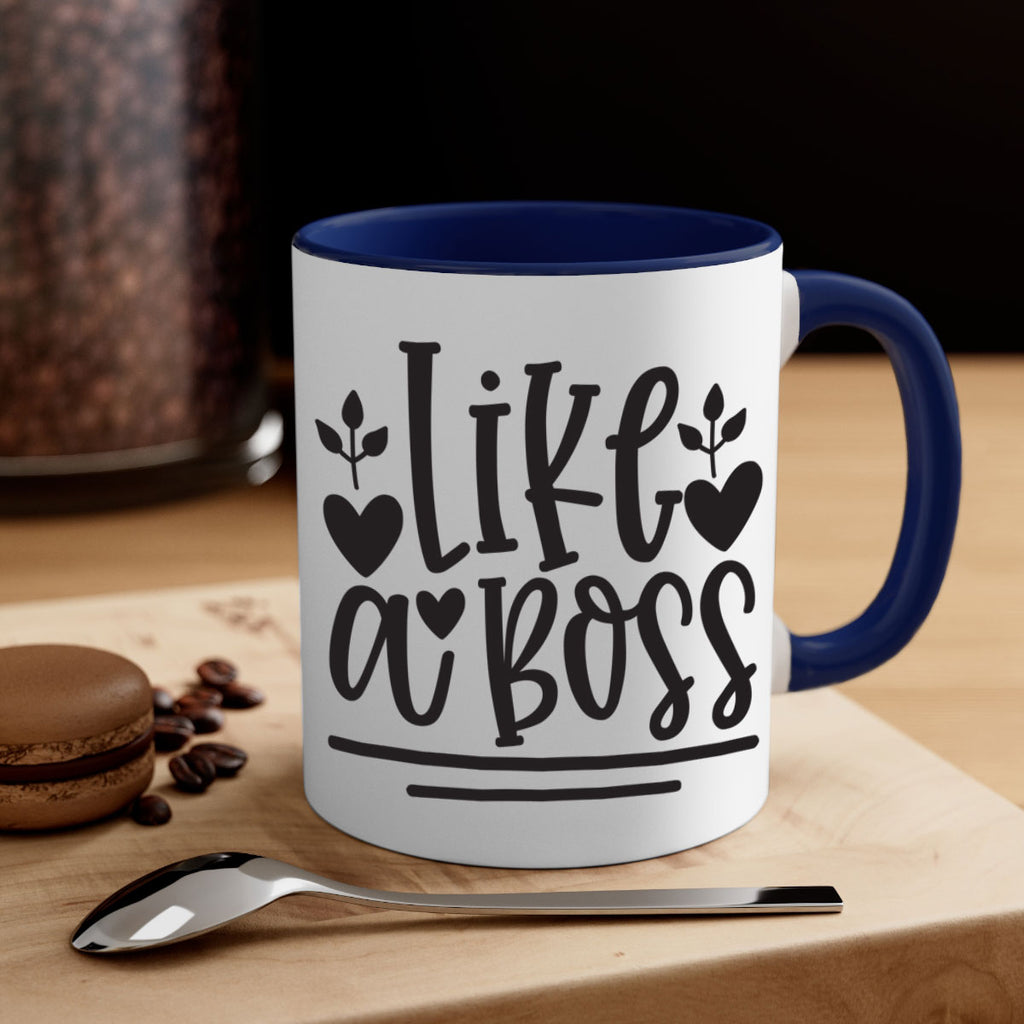 like a boss 387#- mom-Mug / Coffee Cup