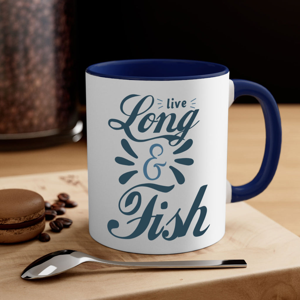 live long fish 62#- fishing-Mug / Coffee Cup