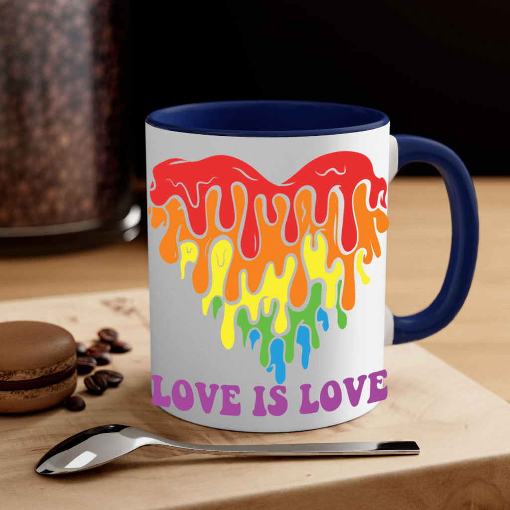 love is love rainbow ice lgbt 85#- lgbt-Mug / Coffee Cup