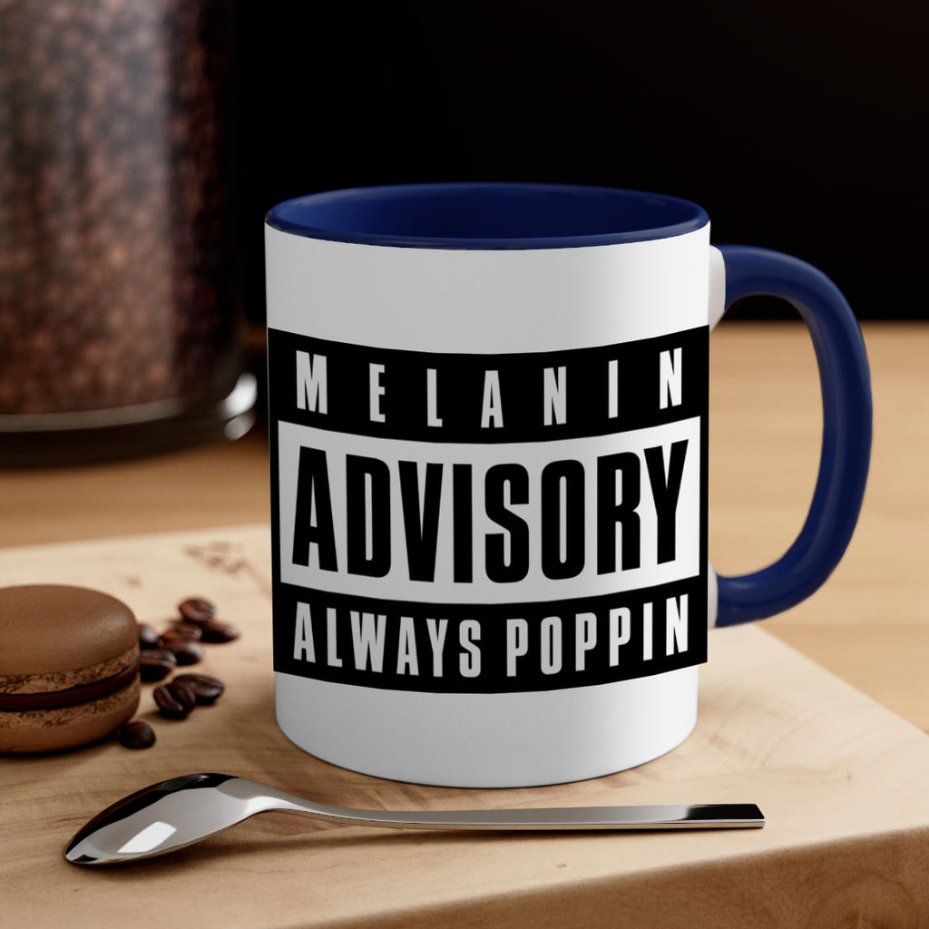 melanin advisory 80#- black words - phrases-Mug / Coffee Cup
