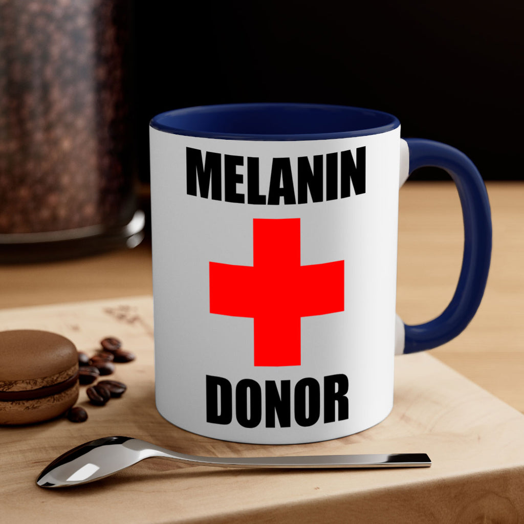 melanin donor 91#- black words - phrases-Mug / Coffee Cup