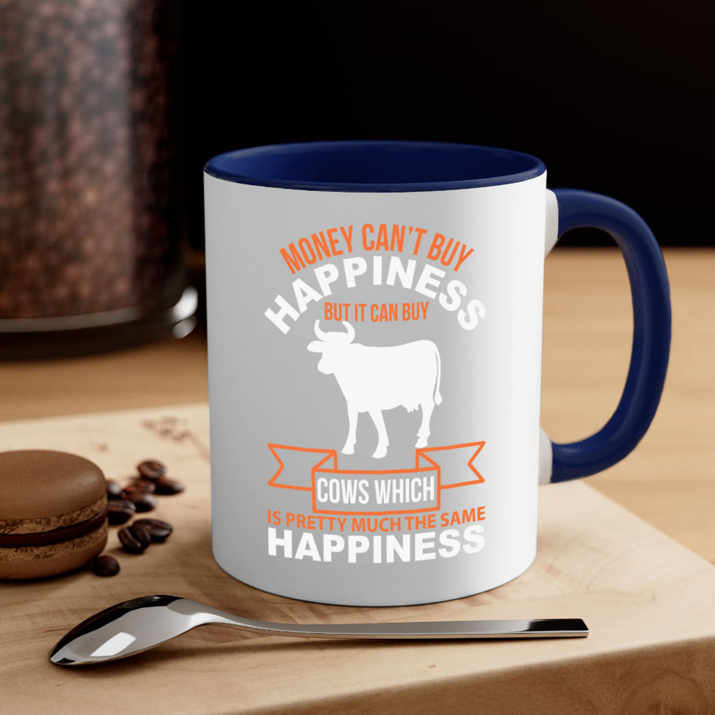 money can’t buy happiness but it can buy cows which is pretty much the same happiness Style 1#- Cow-Mug / Coffee Cup