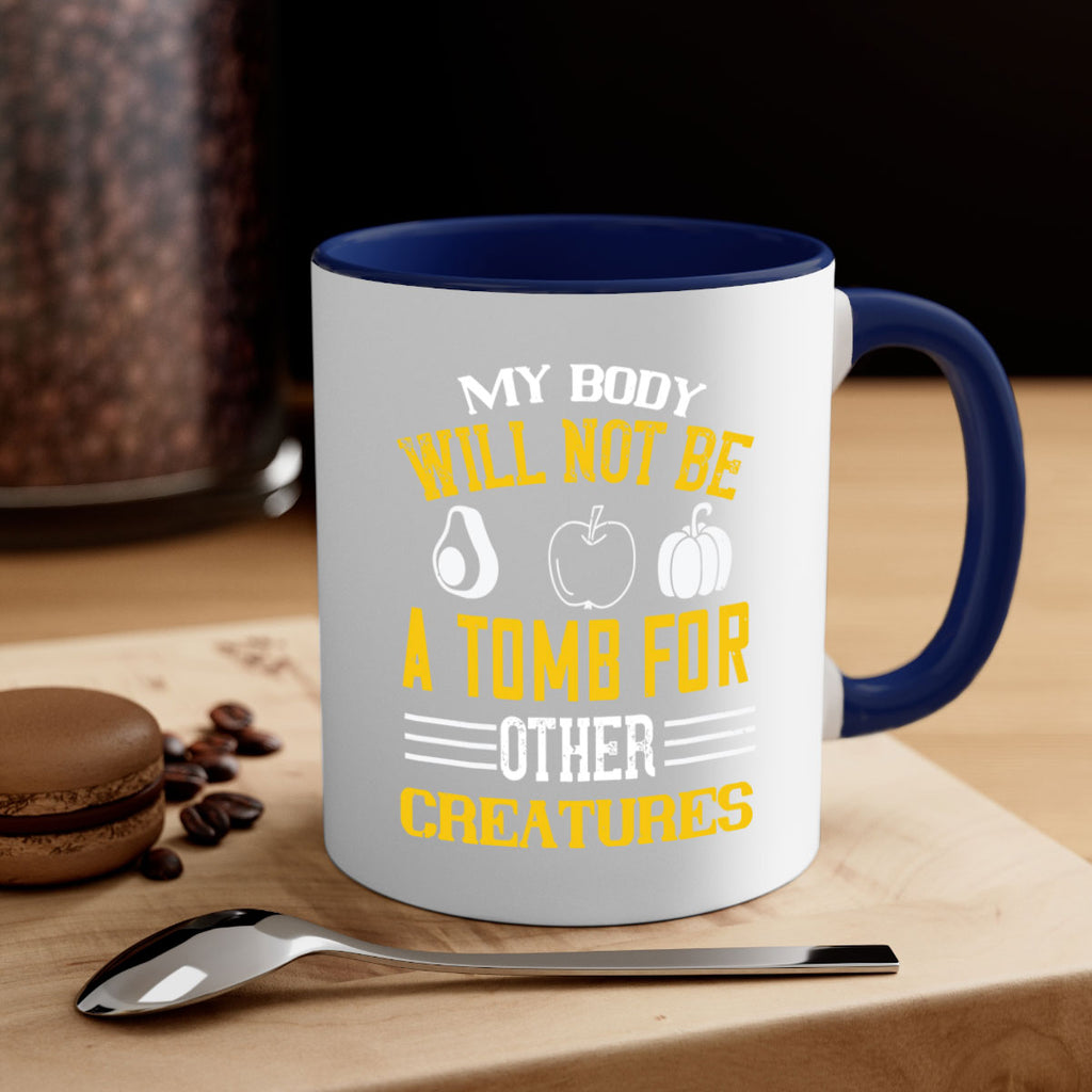my body will not be a tomb 27#- vegan-Mug / Coffee Cup