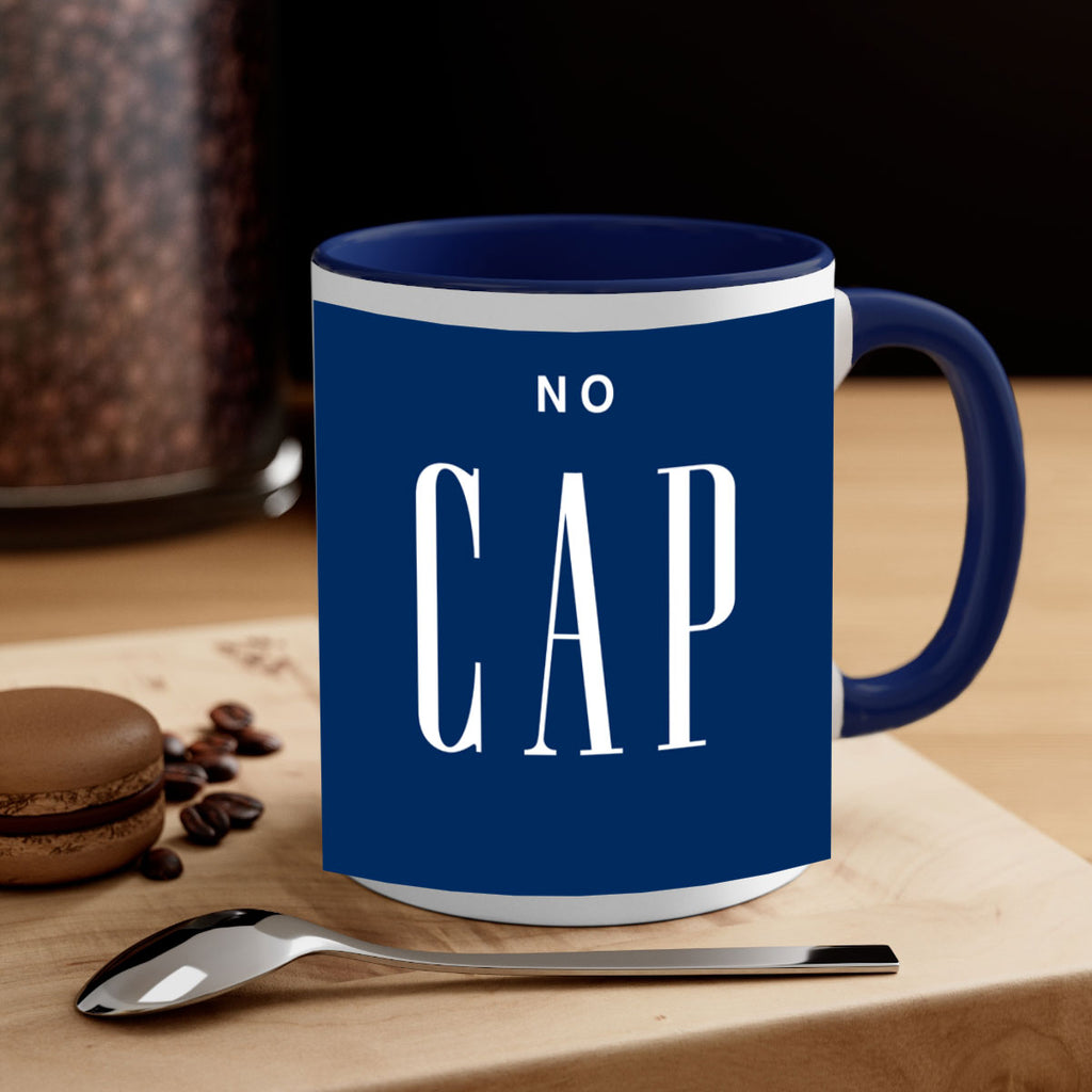 no cap 63#- black words - phrases-Mug / Coffee Cup