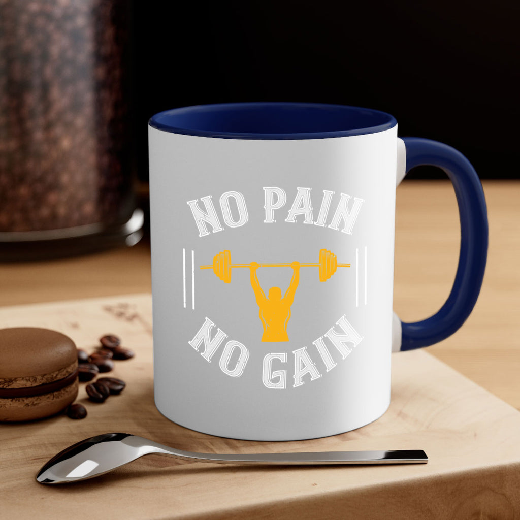 no pain no gain 81#- gym-Mug / Coffee Cup