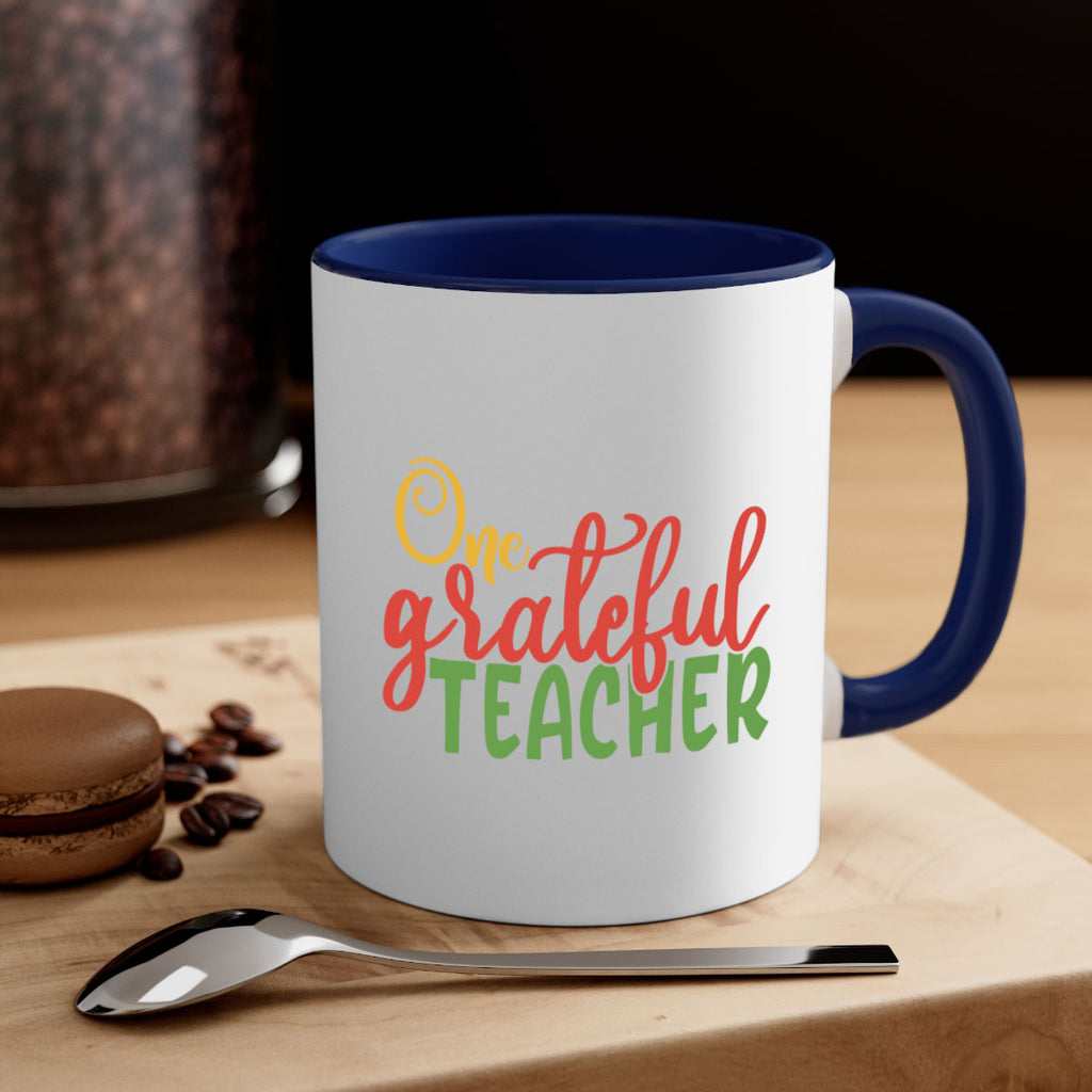 one grateful teacher Style 168#- teacher-Mug / Coffee Cup