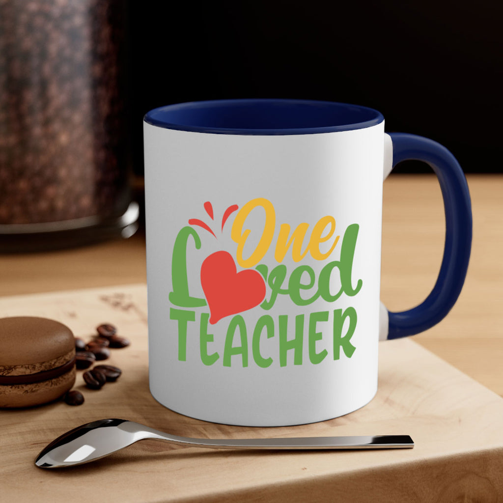 one loved teacher Style 166#- teacher-Mug / Coffee Cup