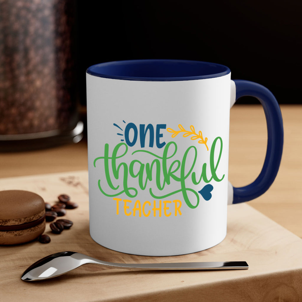 one thankful teacher Style 156#- teacher-Mug / Coffee Cup
