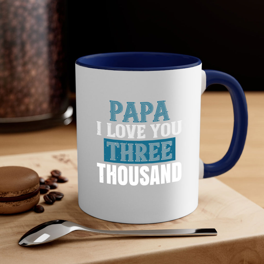 papa i love you three thoushand 20#- grandpa-Mug / Coffee Cup