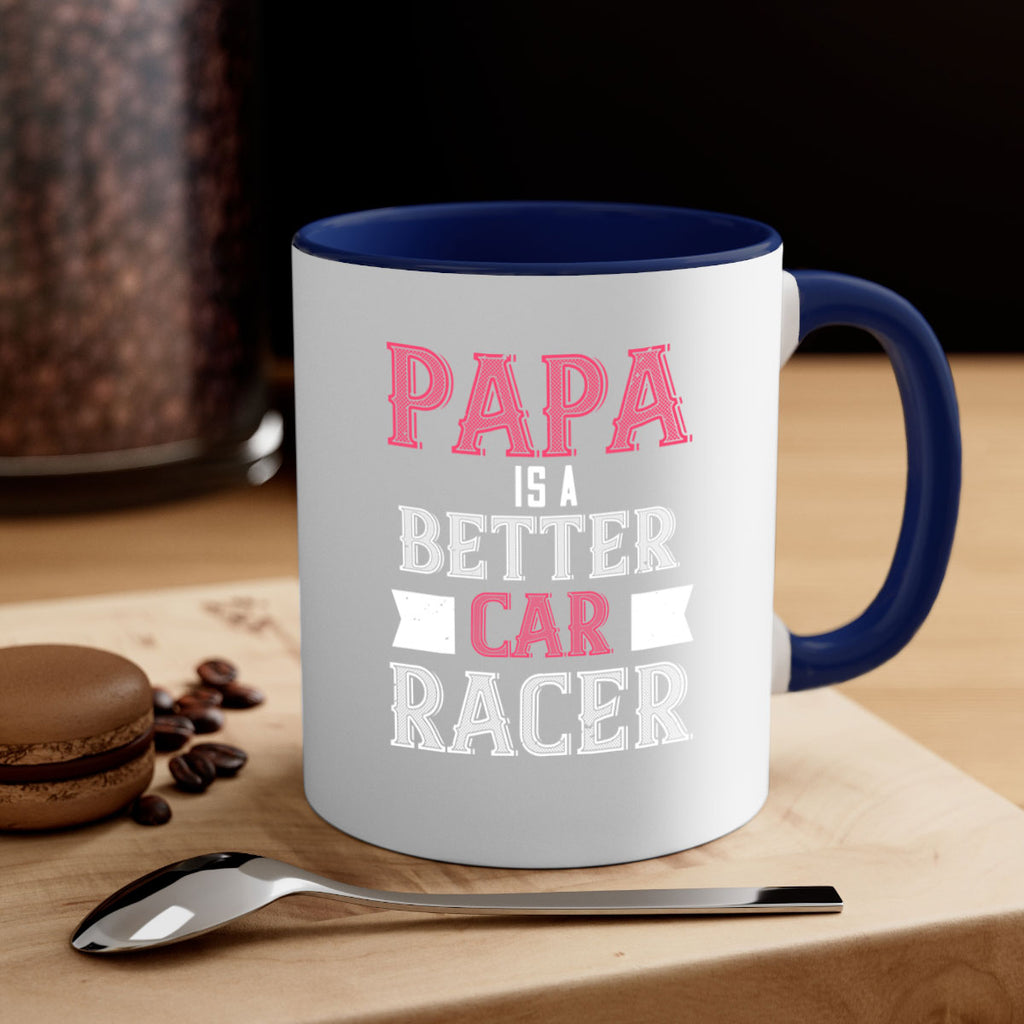 papa is a better car bacer 19#- grandpa-Mug / Coffee Cup