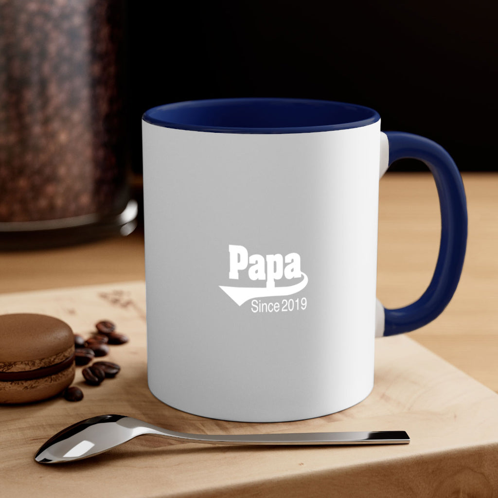 papa since 127#- grandpa-Mug / Coffee Cup