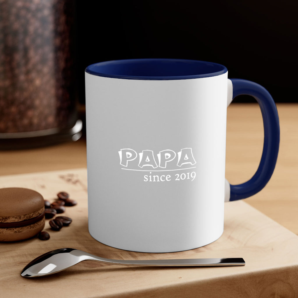papa since 129#- grandpa-Mug / Coffee Cup