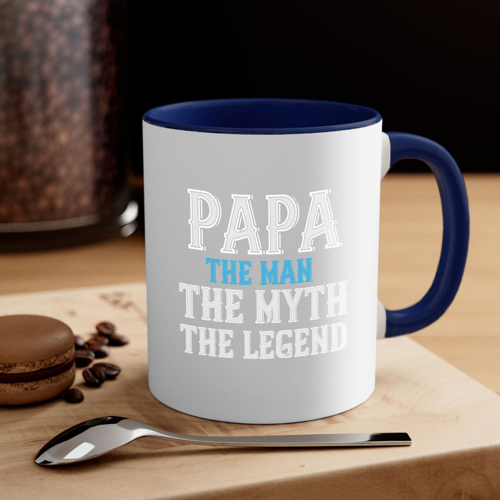 papa the man the myth the legend 15#- grandpa-Mug / Coffee Cup