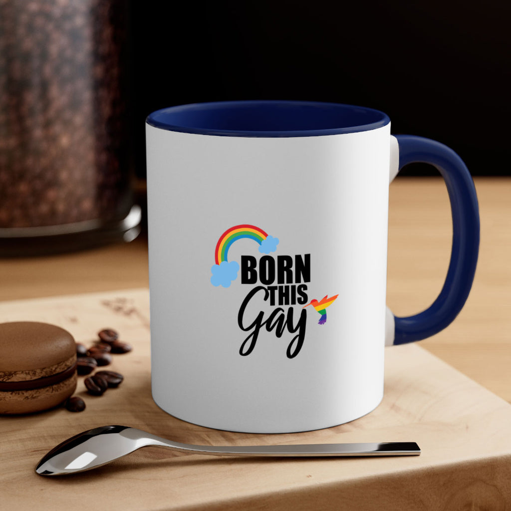 pride born this gay 68#- lgbt-Mug / Coffee Cup