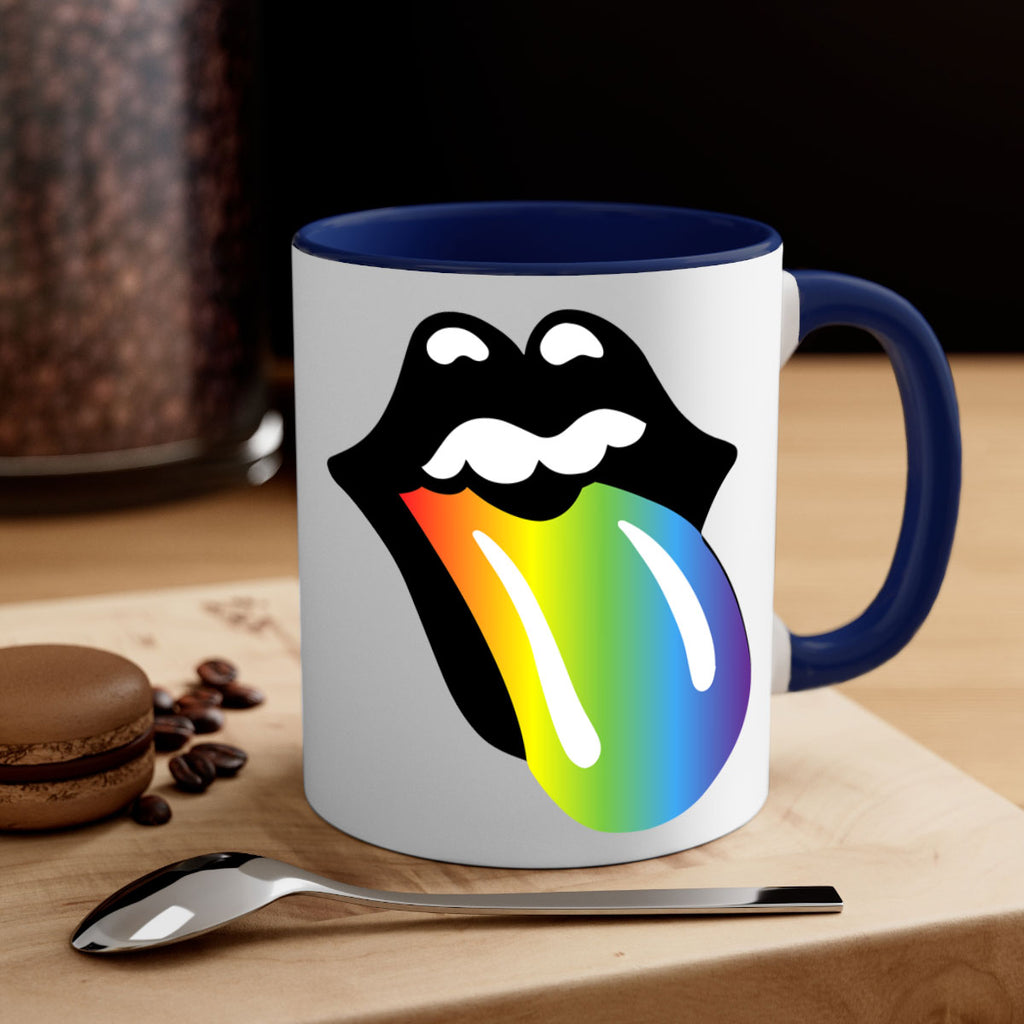 rainbow mouth and tongue 5#- lgbt-Mug / Coffee Cup