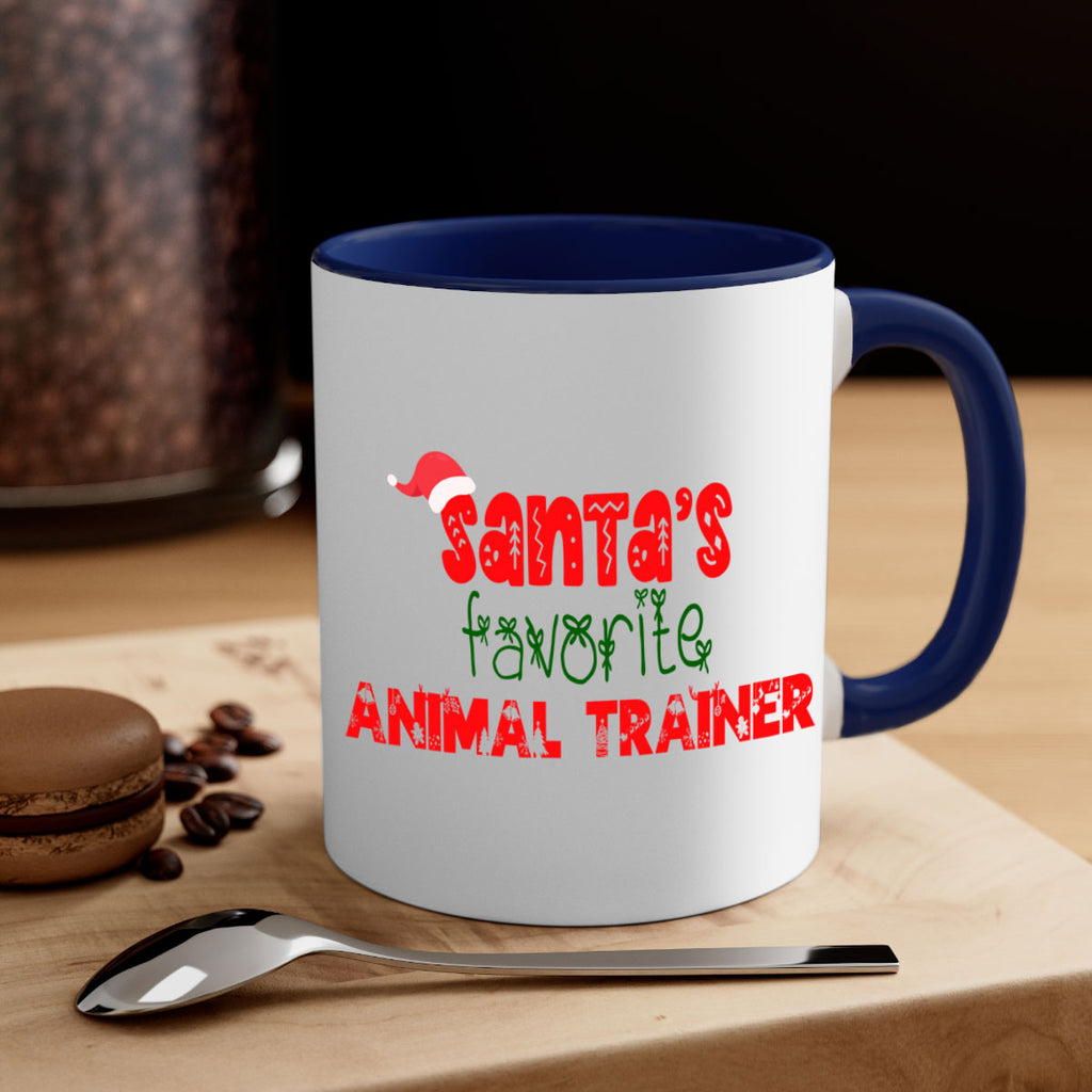 santas favorite animal trainer style 642#- christmas-Mug / Coffee Cup