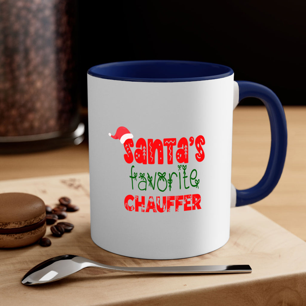 santas favorite chauffer style 710#- christmas-Mug / Coffee Cup