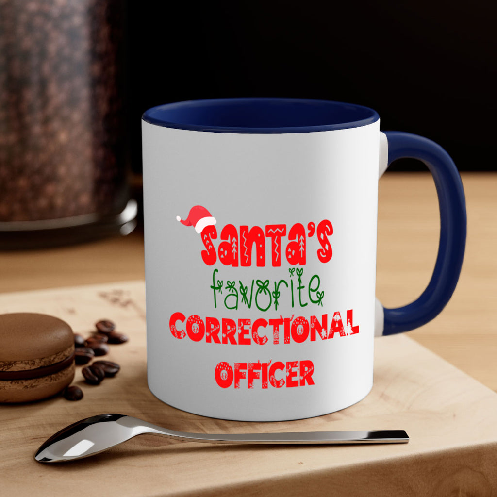 santas favorite correctional officer style 743#- christmas-Mug / Coffee Cup