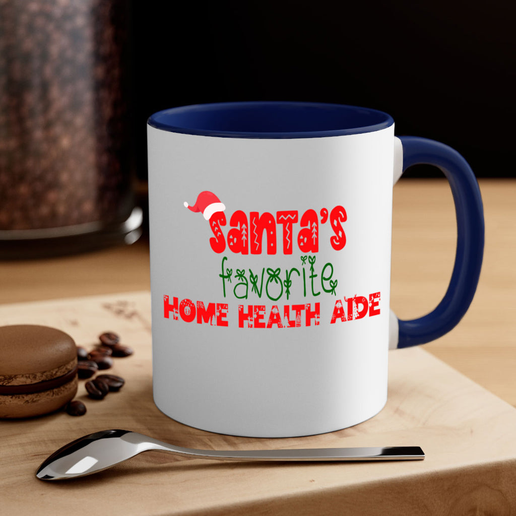 santas favorite home health aide style 872#- christmas-Mug / Coffee Cup