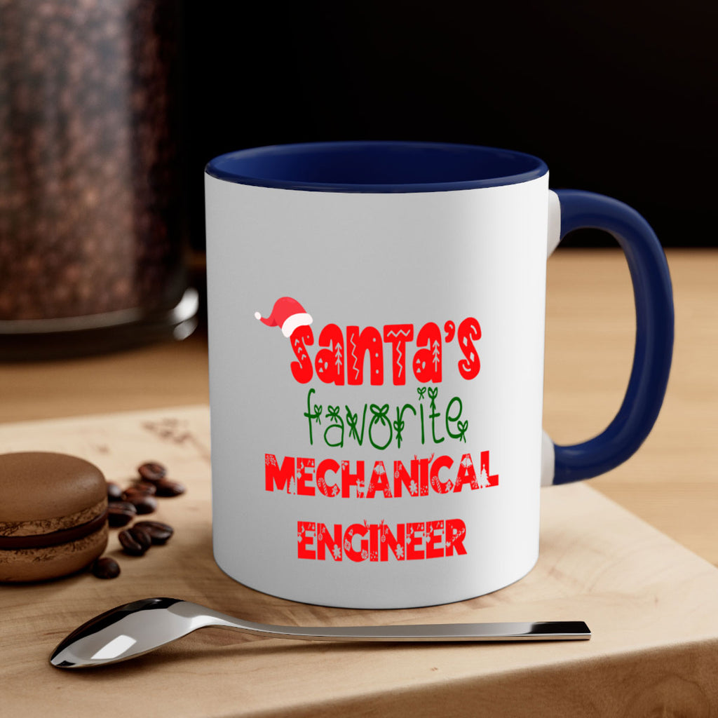 santas favorite mechanical engineer style 948#- christmas-Mug / Coffee Cup