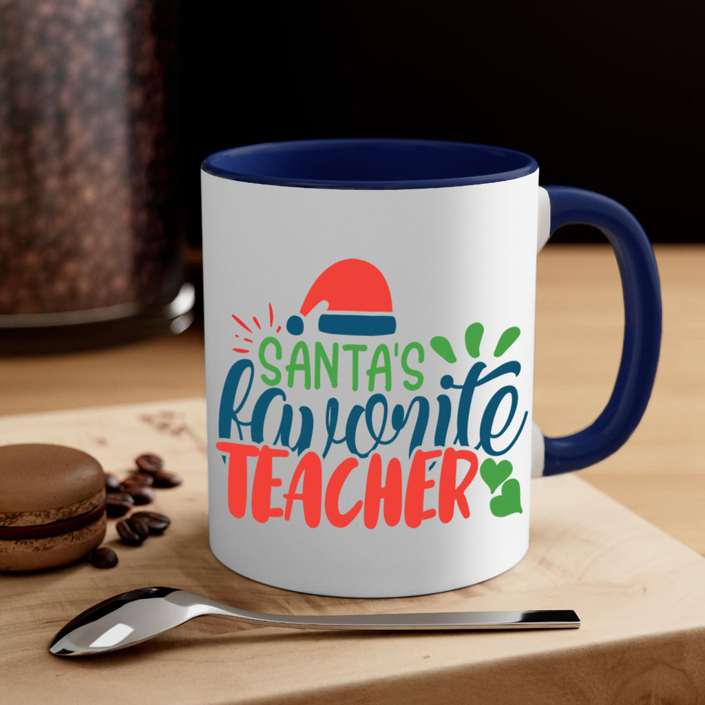santas favorite teacher Style 151#- teacher-Mug / Coffee Cup