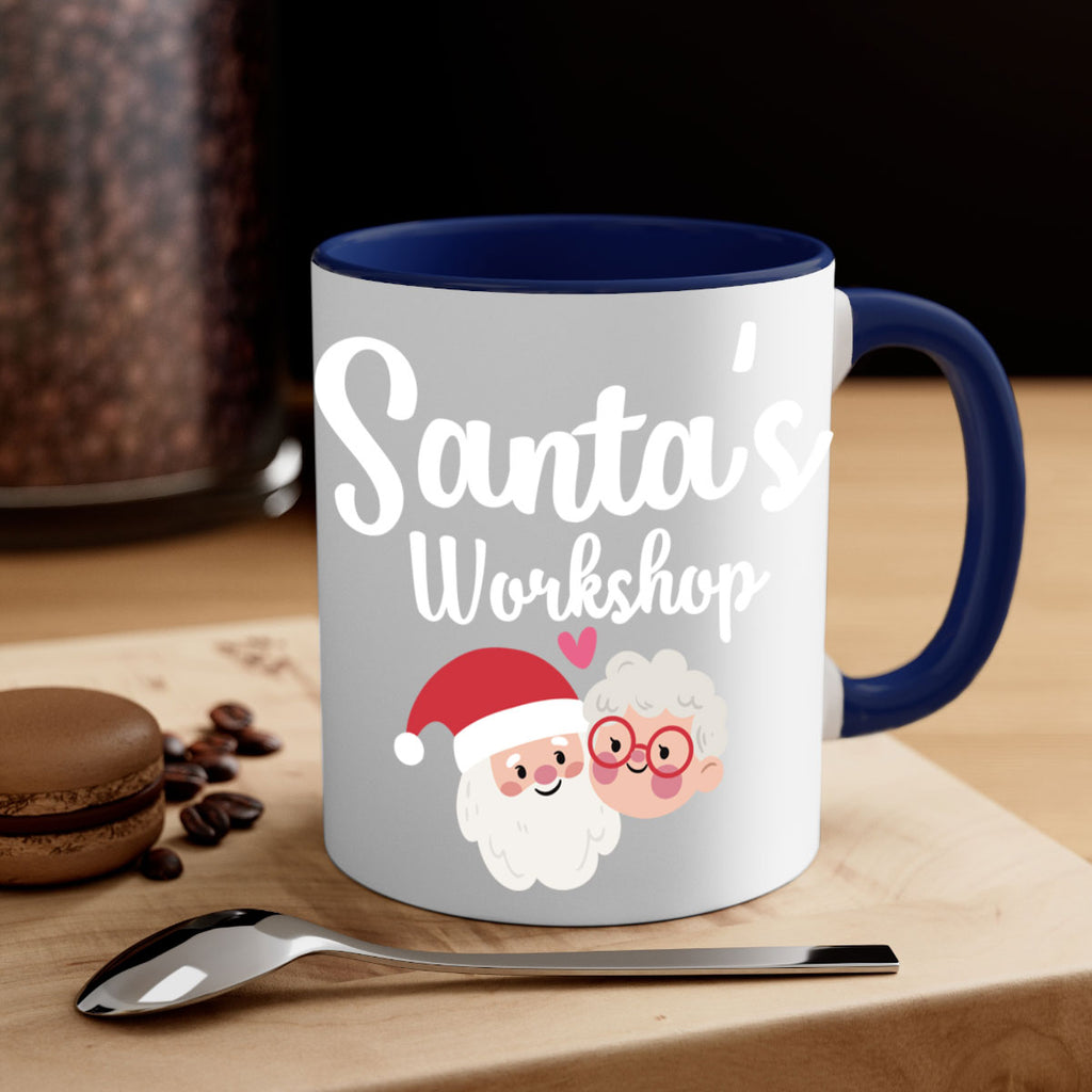 santas workshop style 1166#- christmas-Mug / Coffee Cup