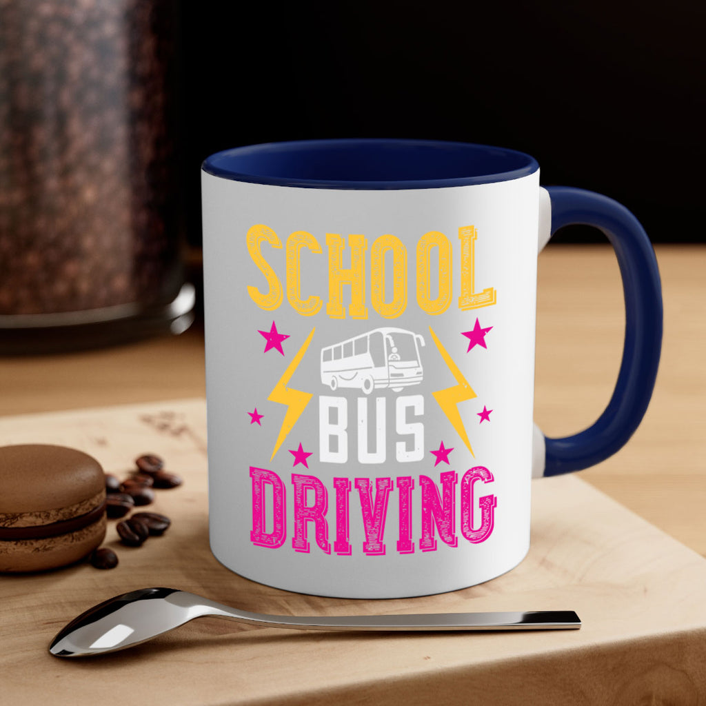 school bus driving Style 17#- bus driver-Mug / Coffee Cup