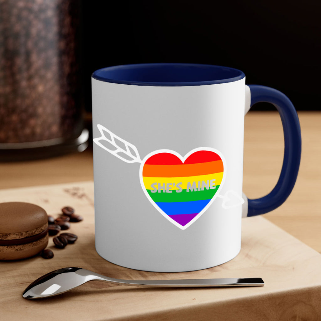 shes mine lgbt couple rainbow lgbt 22#- lgbt-Mug / Coffee Cup