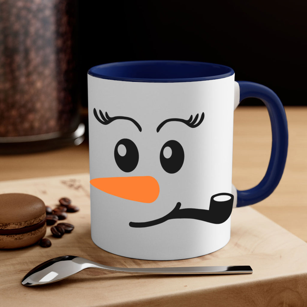snowman face 6#- christmas-Mug / Coffee Cup