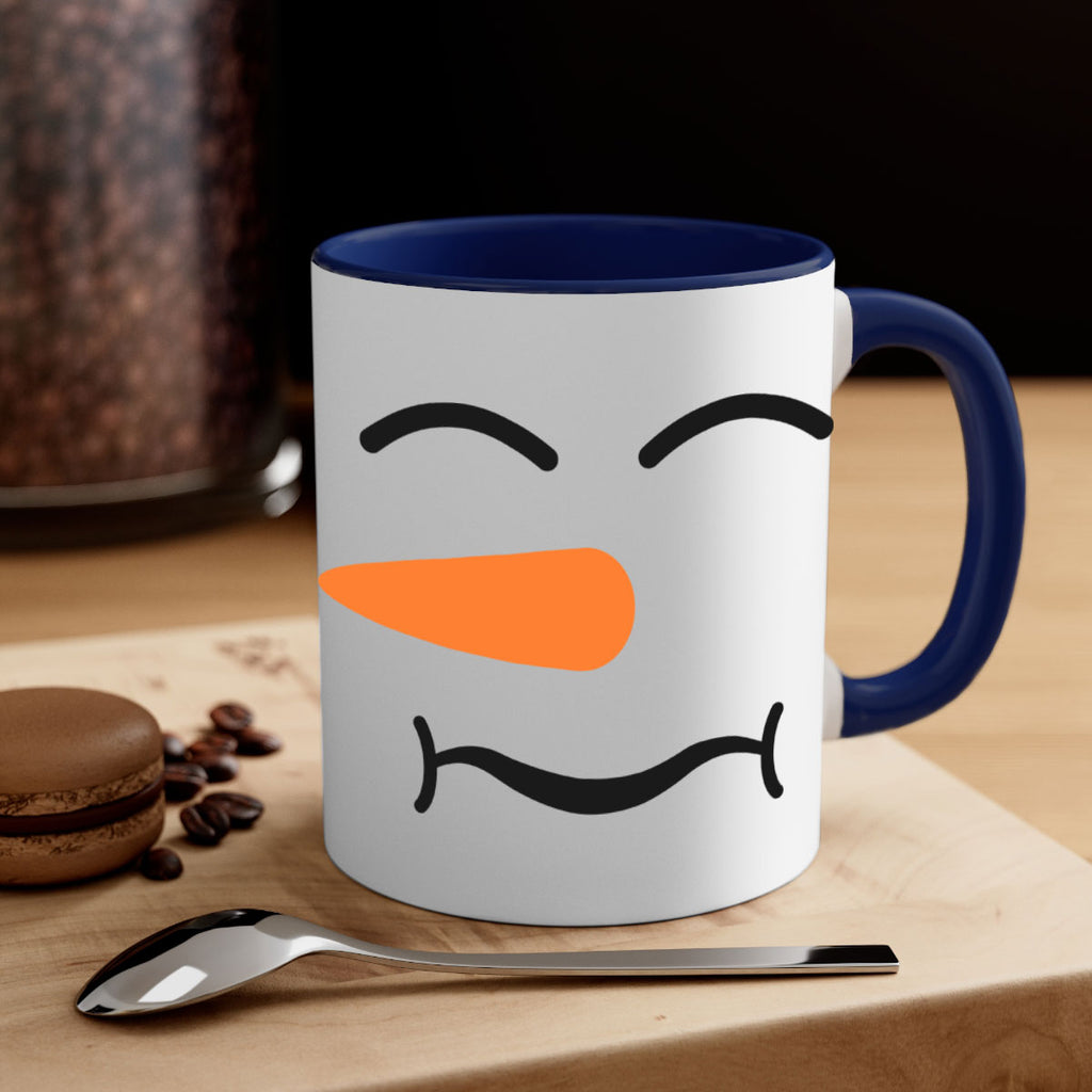 snowman face 7#- christmas-Mug / Coffee Cup