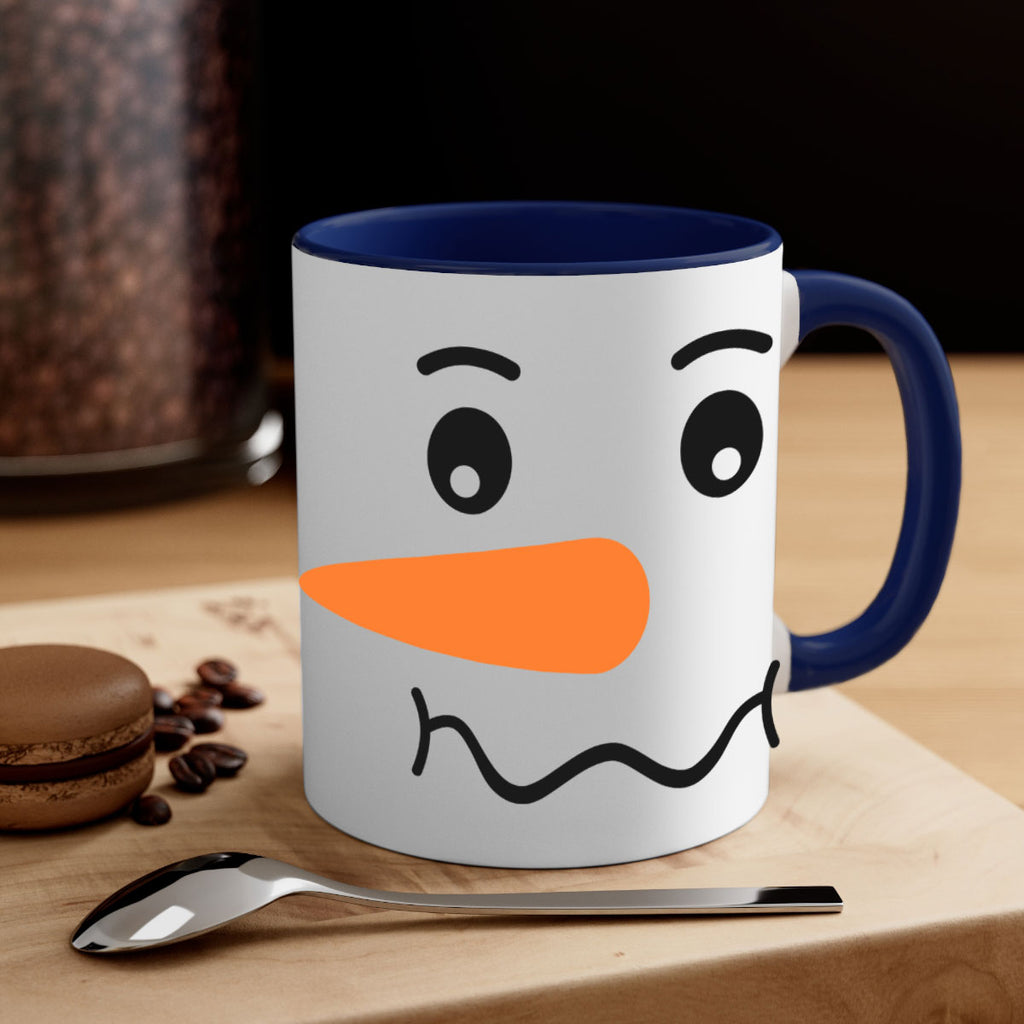 snowman face style 27#- christmas-Mug / Coffee Cup