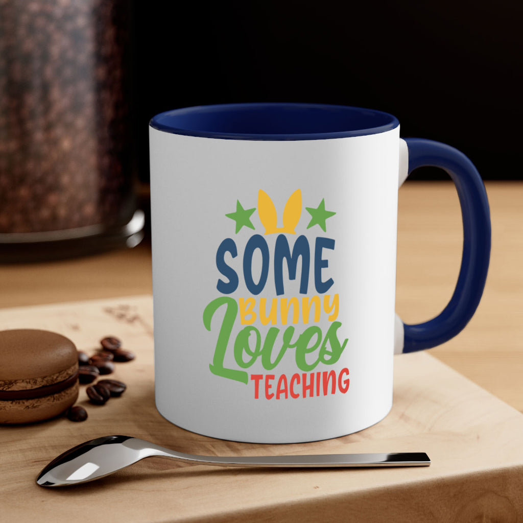 some bunny loves teaching Style 150#- teacher-Mug / Coffee Cup
