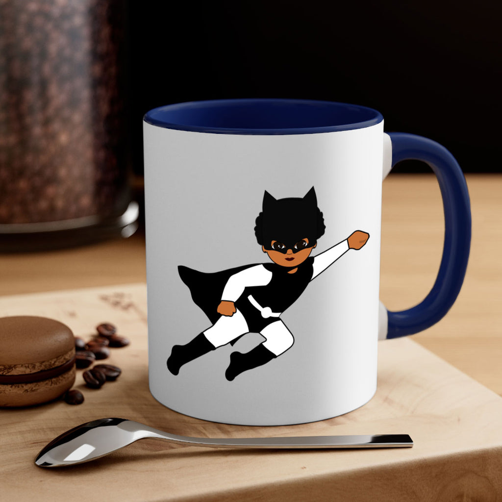 super kids girl 2#- Black women - Girls-Mug / Coffee Cup