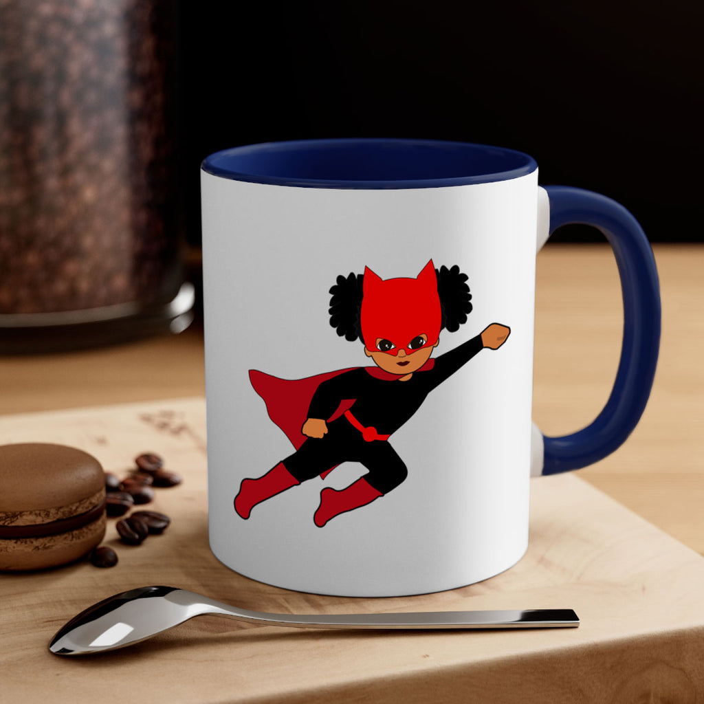 super kids girl 7#- Black women - Girls-Mug / Coffee Cup