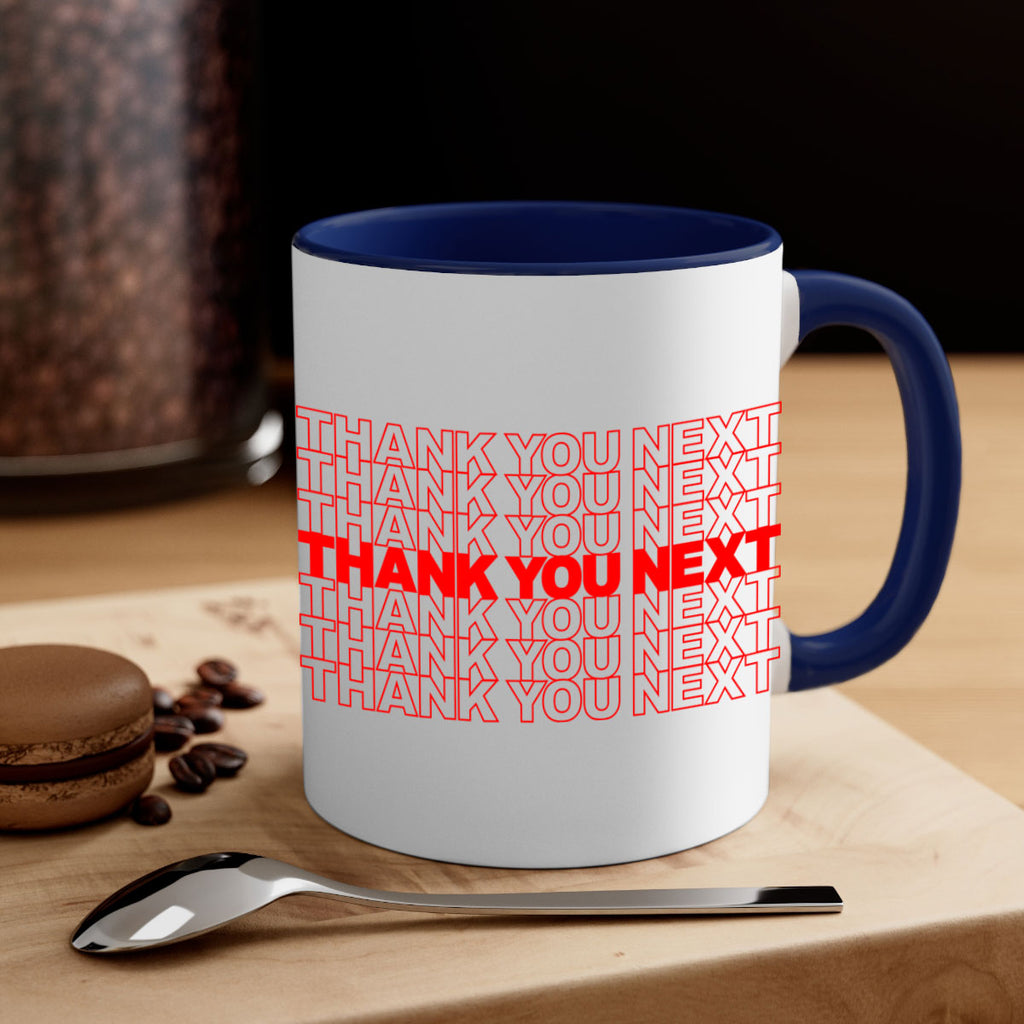 thank you next 22#- black words - phrases-Mug / Coffee Cup