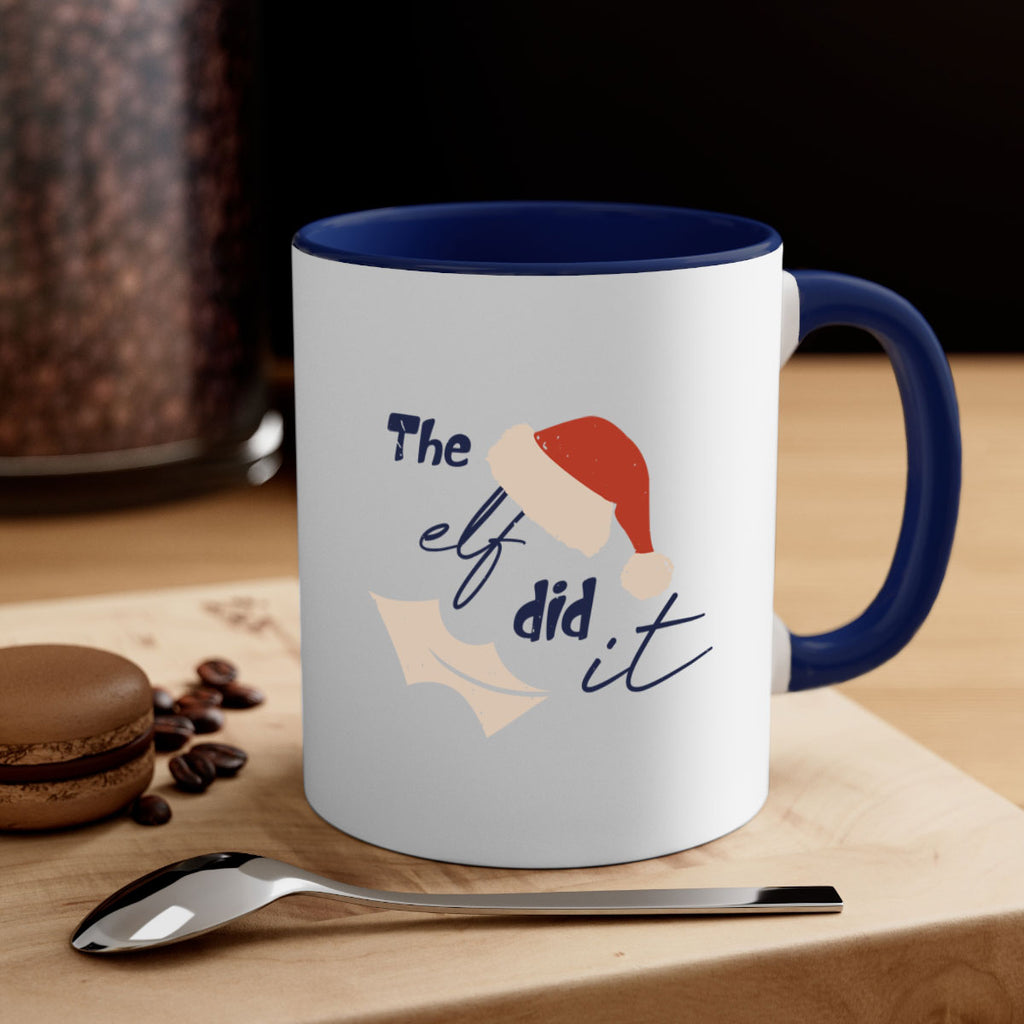 the elf did it 351#- christmas-Mug / Coffee Cup