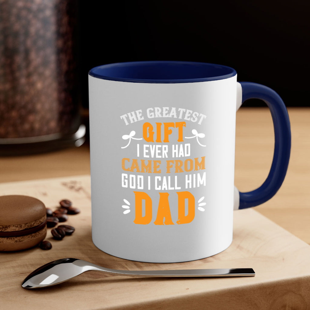 the gratest gift i ever had came from 6#- grandpa-Mug / Coffee Cup
