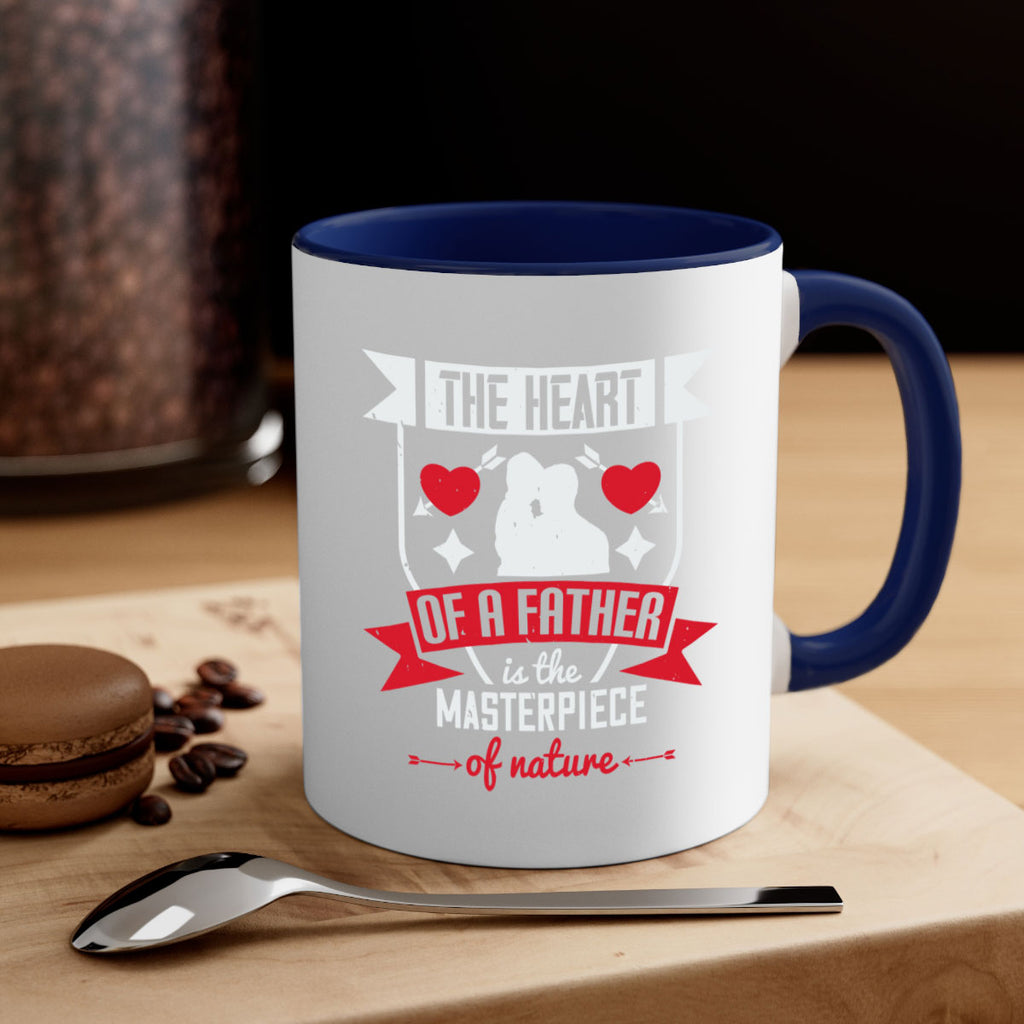 the heart of a father 159#- fathers day-Mug / Coffee Cup