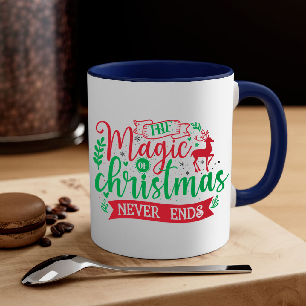 the magic of christmas never ends style 1201#- christmas-Mug / Coffee Cup