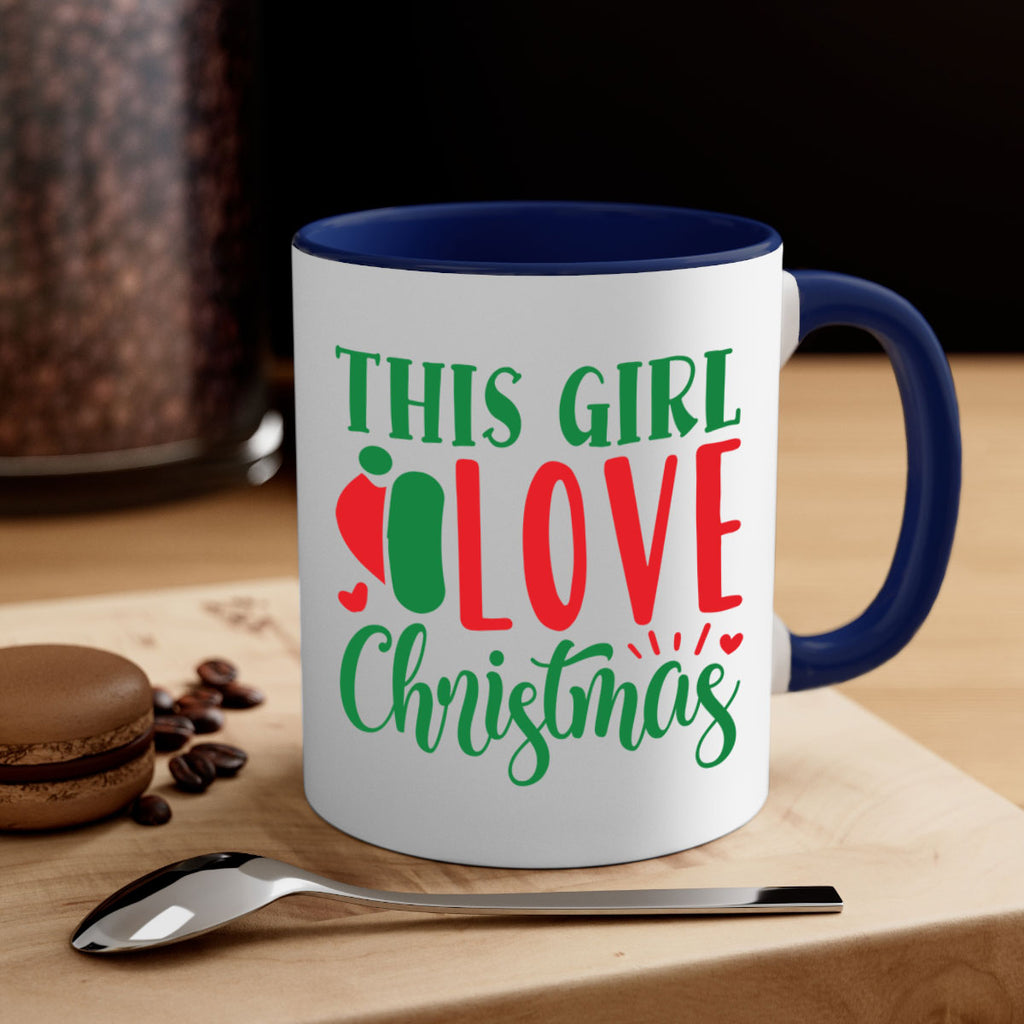 this girl love christmas style 1208#- christmas-Mug / Coffee Cup