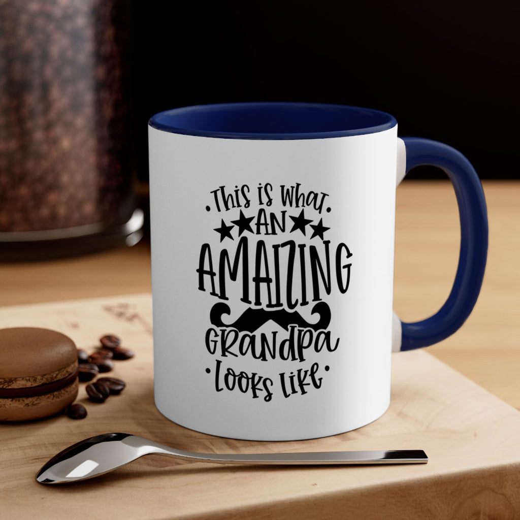 this is what an amaizing grandpa looks like 14#- fathers day-Mug / Coffee Cup