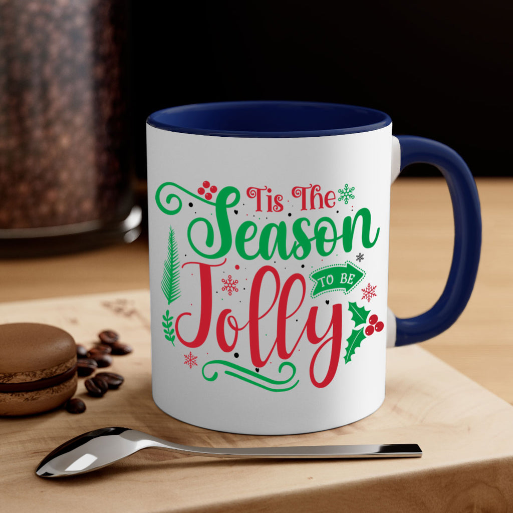 tis the season to be jolly style 1216#- christmas-Mug / Coffee Cup