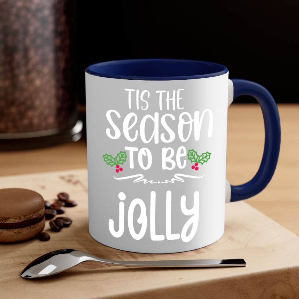 tis the season to be jolly style 1217#- christmas-Mug / Coffee Cup