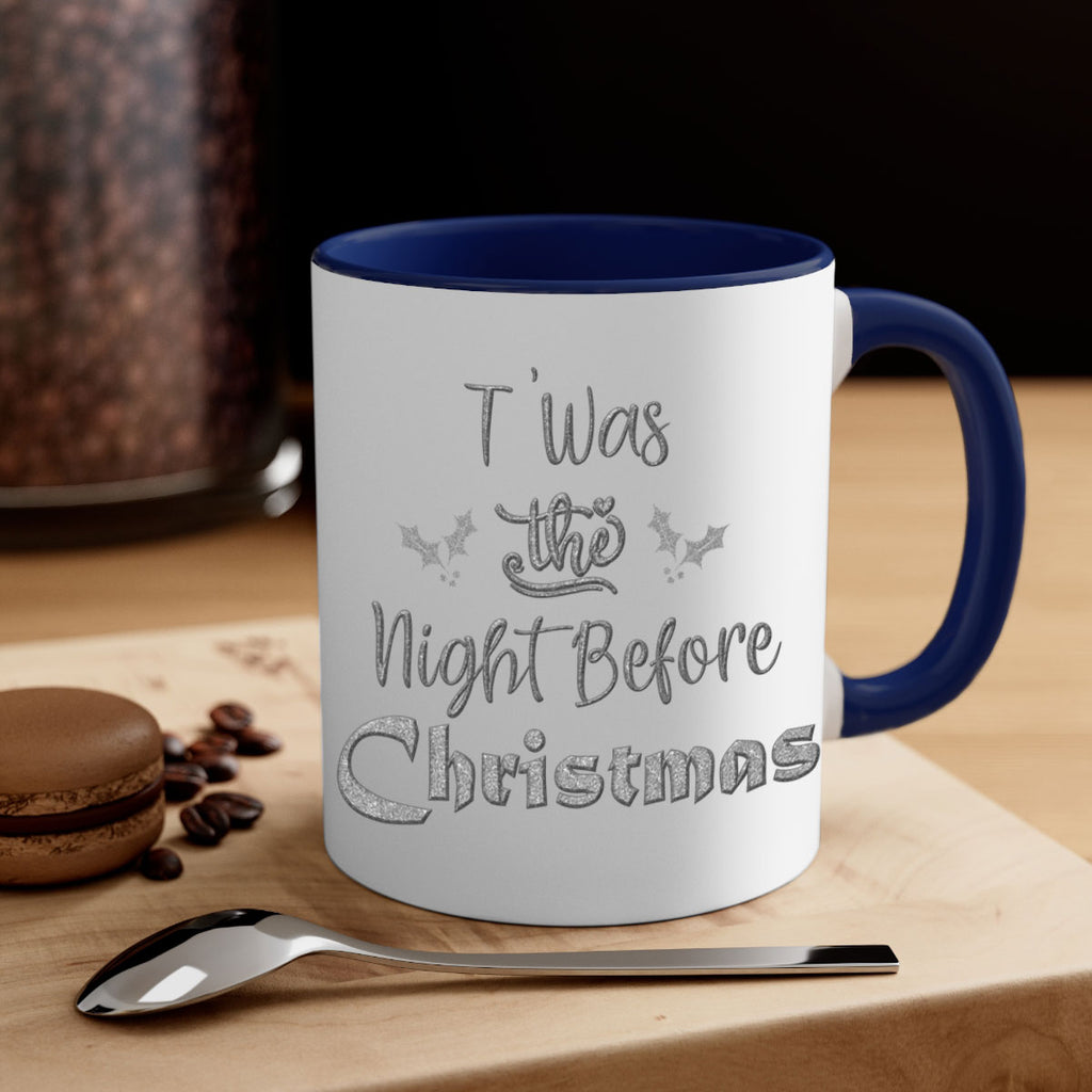 twas the night before christmas silver 437#- christmas-Mug / Coffee Cup