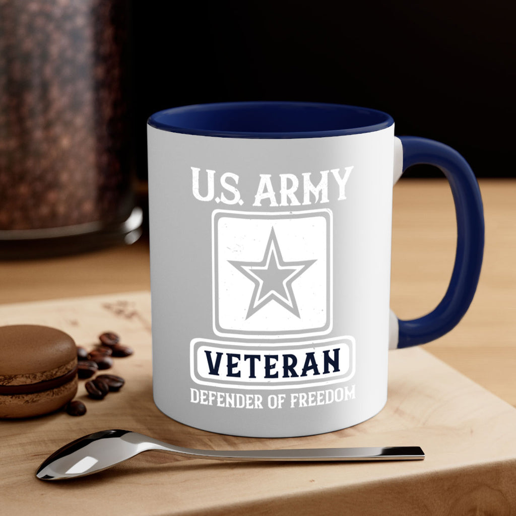 us army veteran defender of freedom 14#- veterns day-Mug / Coffee Cup