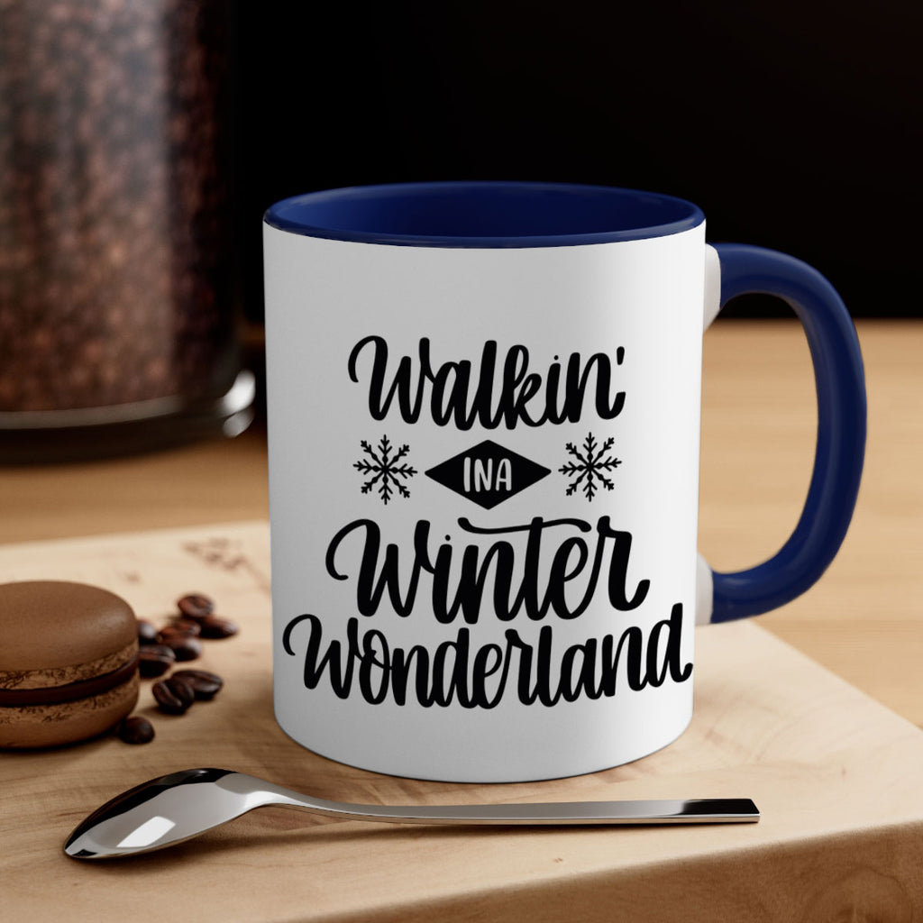 walkin winter wonderland 35#- christmas-Mug / Coffee Cup