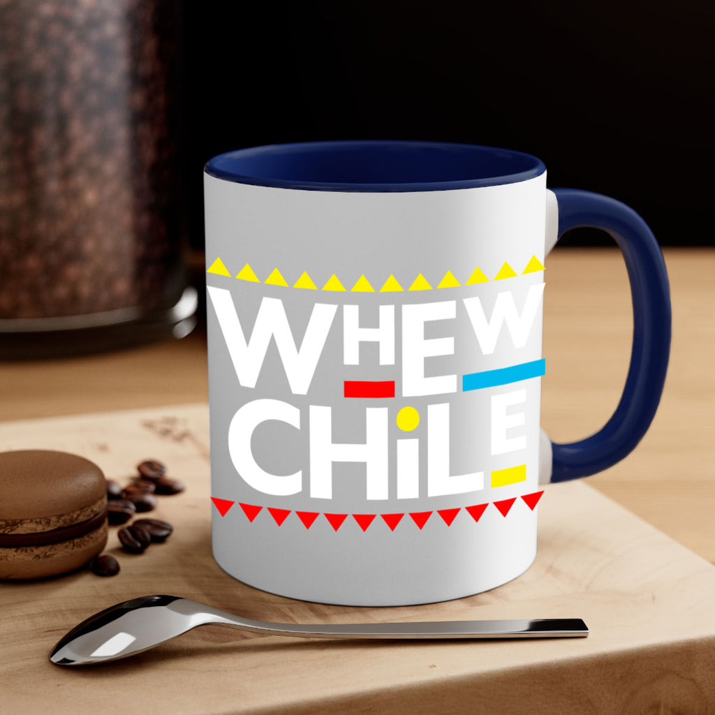 whew chile 11#- black words - phrases-Mug / Coffee Cup